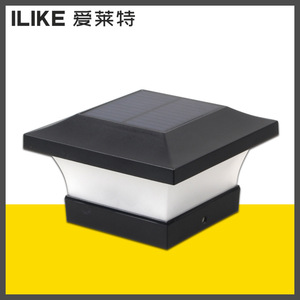 Lampe solaire à LED pour poteau, extérieure, étanche, à montage encastré, pour villa, portail, éclairage de cour - Product Image 5
