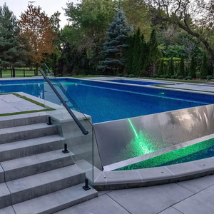 25m Prefabricated Metal Framed Steel Frame <strong>Pool</strong> Commercial Outdoor Swimming <strong>Pools</strong> With Stainless Steel Swimming <strong>Pool</strong> Ladders - Product Image 5
