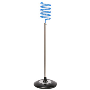 Soporte para secador de pelo de acero inoxidable, diseño moderno y sencillo para salón, hotel, uso doméstico, negro, blanco, naranja, rosa, azul, amarillo, rojo - Product Image 5
