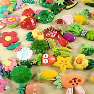 Ventes chaudes - Accessoires en résine mélangée DIY, styles variés, décoration pour ongles - Product Image 4