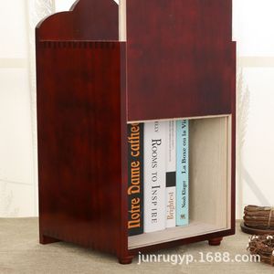 Solid Wood Genealogy Box 520Mm Height Engraved Dragon Design <b>Standing</b> Storage For Family Tree <b>Records</b> - Product Image 3