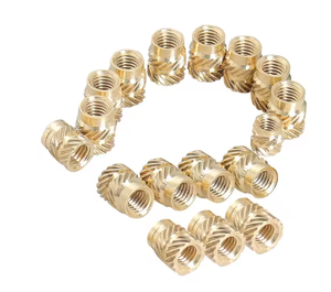 M2 M3 M4 M5 đôi Twill Brass Knurled chèn <span class=keywords><strong>Nut</strong></span> Brass nóng chảy chèn hạt sưởi ấm đúc đồng Knurled <span class=keywords><strong>NUT</strong></span> - Product Image 3