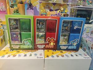 New presale bán buôn ban đầu đối tác Hộp Quà Tặng phiên bản trung quốc squirtle/Bulbasaur/Charmander với 151c Vol.4 chất béo hộp - Product Image 6