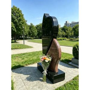 Monument funéraire en granit de haute qualité, granit noir et monuments aux couleurs assorties rouge, <span class=keywords><strong>pierre</strong></span> <span class=keywords><strong>tombale</strong></span> économique pour cimetière et commémoration - Product Image 4
