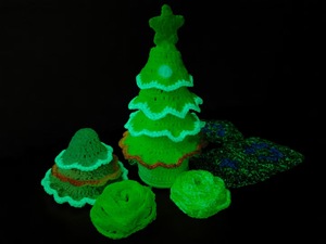 2MM Glühender Faden zum Stricken von Schal Im Dunkeln leuchtender Funktions faden Garn Leuchtendes Garn Glühendes Garn Weben Nähgarn - Product Image 6