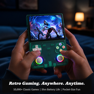 Console de jeu vidéo portable R36 Ultra X 4,5 pouces, écran IPS, 128 Go, 35 000 jeux préinstallés, lecteur de poche portable avec système Linux - Product Image 5