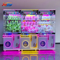 Mesin Cakar Mainan Boneka Mini Kustom Pabrik, Desain Bebas, Dioperasikan dengan Koin, Mesin Cakar Plush Crane Game