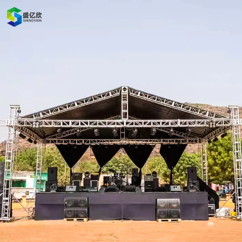 Aluminium Draagbaar Podium Platform Truss Podium Truss Licht Buiten Evenement Podium