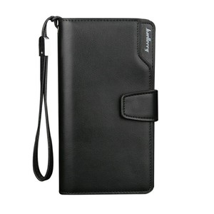 Baellerry Men's <b>Long</b> Wallet Pu Leather Large Capacity Zipper Clutch <b>Bag</b> For Everyday Use - Product Image 2