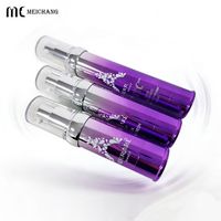 Flacon pompe sans air électroplaqué 15-30 ml pour ingrédients de soin hautement actifs, emballage sous vide anti-oxydation pour sérum, crèmes