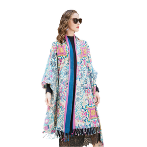 Manta de lana suave de gran tamaño para mujer, chal de alta calidad, chal, 2022 - Product Image 1