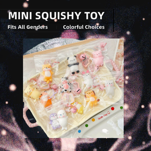 Xin Fun Jouet à presser en silicone, mini, adorable, pendentif anti-stress, 24 couleurs, unisexe, jouets sensoriels, vente en gros 14 - Product Image 2