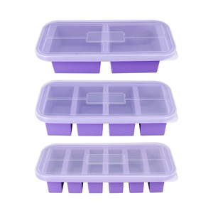 Grand bac à glaçons en silicone pour congélateur <span class=keywords><strong>Super</strong></span> <span class=keywords><strong>cube</strong></span> de soupe 1 tasse moule à soupe en silicone alimentaire pour congélateur - Product Image 6