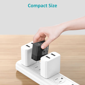 Chargeur USB-C A+C au prix d'usine, adaptateur secteur universel à charge rapide PD, chargeur de voyage, véritable chargeur USB Type C 65W - Product Image 3