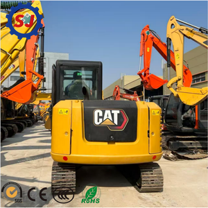 รถขุดมือสองคุณภาพสูง รุ่น Mini Cat305.5e2 พร้อมใบมีดดันดิน สำหรับงานดินดิบ รถขุดตีนตะขาบมือสอง Cat 305.5 305.5e 305.5e2 - Product Image 4