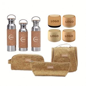 Productos de Corcho Natural ESG 2026, Set de Regalo Ecológico de Corcho, Regalos Corporativos Sostenibles para Universidad y Merchandising de Antiguos Estudiantes - Product Image 3