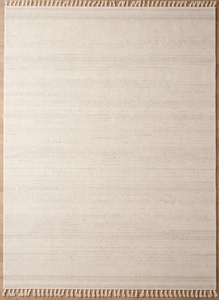 Tapis tissé à la main à texture unie |   Sable naturel et beige |   Laine pure |   Couleurs et tailles personnalisées disponibles - Product Image 2