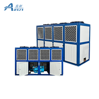 Compresseur de type V Blait 40-HP Unité intégrée ultra-large, avec évaporateurs assortis recommandés et expédiés sous forme d'ensemble complet