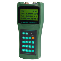 Medidores de Flujo Ultrasónicos Portátiles con Certificación CE, Sensor de Abrazadera para Medición de Líquidos y Aceites, Precisión de +/-1%, Rango DN15-DN6000