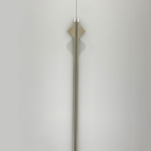 Tủ quần áo cửa xử lý đơn giản Thiết kế mới cổ chải vàng đồ nội thất màu xám kéo xử lý cho ngăn kéo nhà bếp dễ dàng - Product Image 2