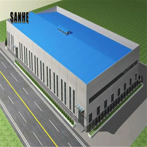 1000 mét vuông thép xây dựng nhà kho/chi phí xây dựng nhà kho mỗi mét vuông ở pretoria Nam Phi - Product Image 5