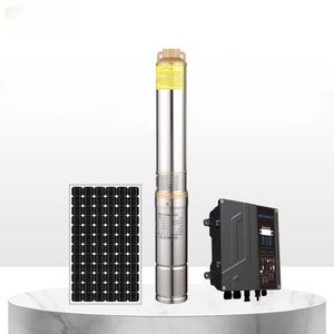 ACDC Hybrid Solar Water <b>Pump</b> <b>Submersible</b> Borehole <b>Pump</b> Brushless Deep Well Solar Water <b>Pump</b> for Agriculture - Product Image 5