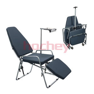 HOCHEY Portable Foldable <strong>Dental</strong> <strong>Chair</strong> Made of Metal Steel Plastic Electric Power Source - Product Image 2
