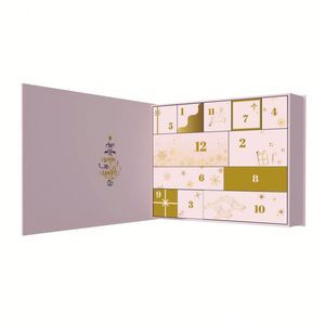 Vương Miện Giành Tùy Chỉnh Rỗng Craft 30 Ngày Ramadan Trang Điểm Advent Lịch Hộp 12 Ngày Giáng Sinh Đồ Chơi Sô Cô La Advent Matt Cán - Product Image 1