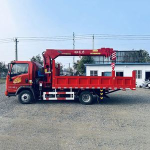 Sinotruk Chassis Hydraulic Telescopic <b>Boom</b> Truck Crane 6.3Ton 7Ton Hot Sale - Product Image 2
