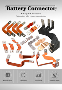 <span class=keywords><strong>Cubierta</strong></span> Aislante Personalizada de Barra Flexible de Cobre-Níquel para Paquetes de Baterías de Vehículos Eléctricos Prismáticos, Conexión de Inversor de Almacenamiento de Energía - Product Image 4