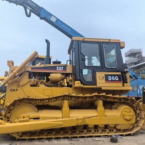 Caterpillar Front Loader Used Construction Equipment Yellow Diesel Engine Heavy Duty Track <b>Machine</b> - Product Image 2