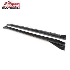 Kits de carrosserie automobile en fibre de carbone sèche AISKA G80, style MP, jupes latérales en carbone pour BMW M3 G80 - Product Image 6