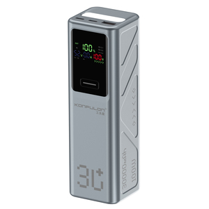 KONFULON 2026 Nouvelle Batterie Externe Originale 100W/20W/15W à Charge Ultra Rapide <span class=keywords><strong>30000mAh</strong></span> avec Lampe Torche pour Voyage - Product Image 2