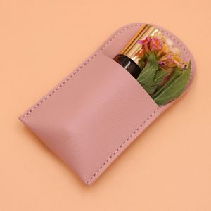 RTS Simple PU Leather Perfume Holder Bag Travel Perfume Bottle Protective Case for White Musk Fragrance <b>Gifts</b> Promotional - Product Image 3