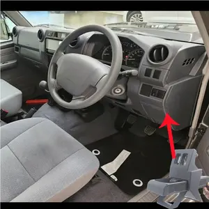 RHD voiture tableau de bord intérieur porte-gobelet organisateur pour Toyota Land Cruiser 70 71 76 79 série LC70 LC76 LC79 accessoires