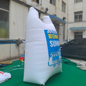 Dev özel şişme kavun tohumları çanta açık promosyon büyük reklam şişme gıda torbaları - Product Image 6