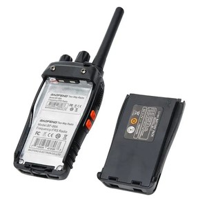 Baofeng Walkie Talkie BF-88A FRS UHF 462-467MHz Handheld Radio With Us <b>Plug</b> Rechargeable Battery - Product Image 2