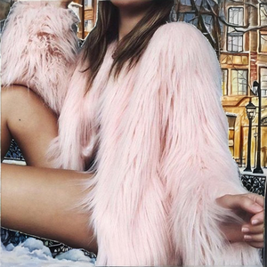 2025 New Style European Winter Coats for Women <b>One</b> Set Casual Print Breathable Velvet - Product Image 2