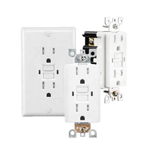 Tomacorrientes GFI con Certificación UL, 15 Amperios, Indicador LED, Resistentes a la Manipulación y a la Intemperie, con Placas de Pared y Tornillos - Product Image 5