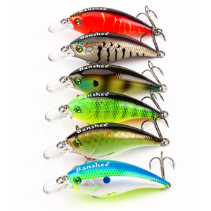 XINV ABS Material de plástico duro Crankbaits VC01 Señuelos de Pesca fabricante al por mayor Wobblers artificiales en blanco cebo de manivela - Product Image 1