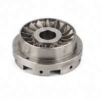 Boîtier d'impeller en titane de haute précision, composants usinés CNC