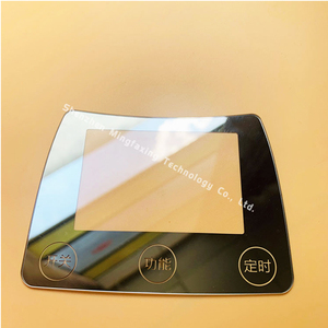 <span class=keywords><strong>Mfx</strong></span> Panneau de touches de commande en verre trempé personnalisé finition brillante/givrée sérigraphie couleur épaisseur 0.1-5mm pour l'électronique - Product Image 5