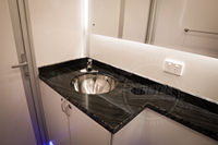 Toilettes portables de luxe Minusbalide Trailer Prosky Mobile Portable luxe toilettes remorque toilette préfabriquée sur remorque