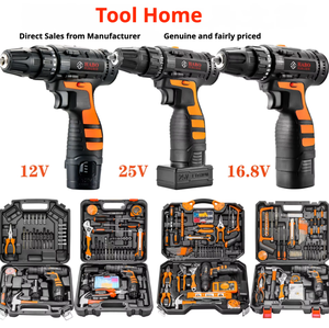 Grande Sconto, Offerta Speciale: Set di Utensili Elettrici OEM, Trapano Cordless 12V con Batteria al Litio, per Uso Domestico Fai-da-Te, Valigetta in Plastica Portatile*12V - Product Image 2