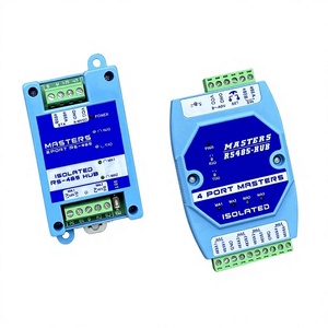 อุปกรณ์รีพีทเตอร์แบบแยกส่วนออปโตคัปเปลอร์สำหรับฮับ RS485 แบบอุตสาหกรรม 2-มาสเตอร์ 1-สเลฟ สำหรับเครือข่ายมัลติ-มาสเตอร์ W719 - Product Image 1
