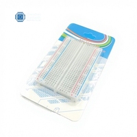 Mini-breadboard sans soudure 400 points 8,5*5,5 cm pour test de bus et de circuits imprimés