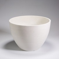 Bol de plantes en plastique, Pots de fleurs décoratifs en forme de bol, planteuses