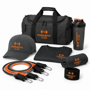 Wholesale Customization Ball Cap Summer Beach Gift Set with Cooling Towel <b>Water</b> <b>Bottle</b> <b>Foldable</b> Fan and Custom Swag Bag - Product Image 5