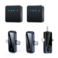 Nouveau modèle H15 – Microphone cravate sans fil omnidirectionnel USB Type-C/3,5 mm pour téléphones mobiles iOS, diffusion en direct en extérieur, réduction du bruit