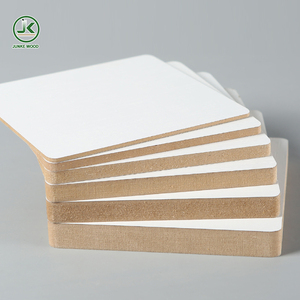 4x8 Hdf mélamine face <span class=keywords><strong>blanc</strong></span> laminé meubles armoire feuille de bois 16mm 18mm panneau de fibres de bois mélamine Mdf conseil - Product Image 5